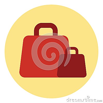 Logistics package, icon Vector Illustration