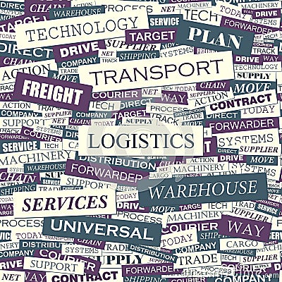 LOGISTICS Vector Illustration