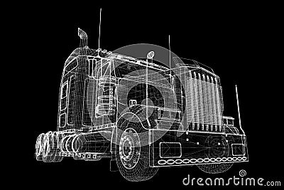Logistics - Trucking Stock Photo