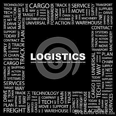 LOGISTICS Vector Illustration