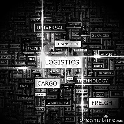 LOGISTICS Vector Illustration