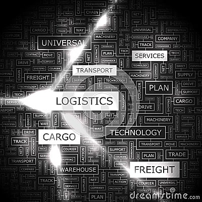 LOGISTICS Vector Illustration