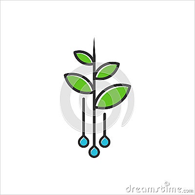 Logo for agricultural Stock Photo