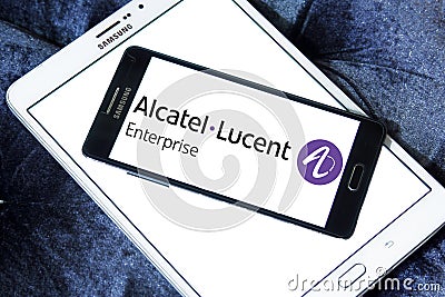 Alcatel-Lucent Enterprise Logo Editorial Photo | CartoonDealer.com