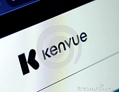 Kenvue consumer health products company Editorial Stock Photo