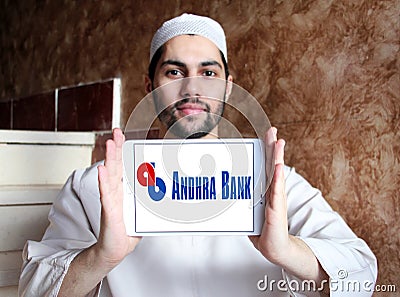 Andhra Bank logo Editorial Stock Photo