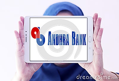 Andhra Bank logo Editorial Stock Photo