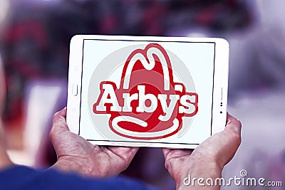 Arbys fast food logo Editorial Stock Photo