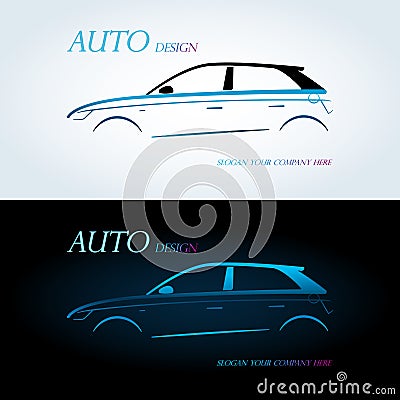 Logo for auto company Vector Illustration