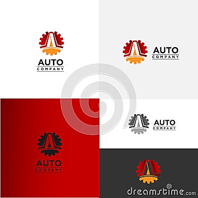 A logo for auto workshop Vector Illustration