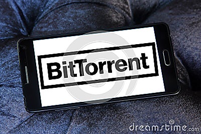 BitTorrent company logo Editorial Stock Photo