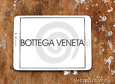 Bottega Veneta fashion brand logo Editorial Stock Photo