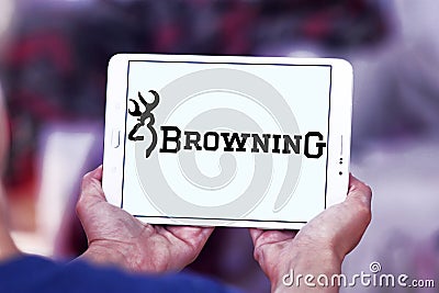 Browning Arms Company logo Editorial Stock Photo