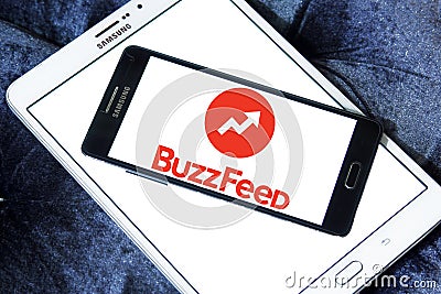 BuzzFeed logo Editorial Stock Photo