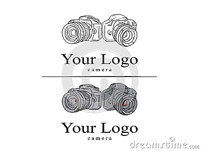 Logo Camera Vector Illustration