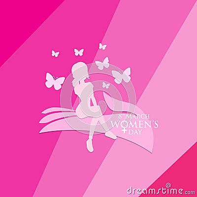 Womens day for respect to women Vector Illustration