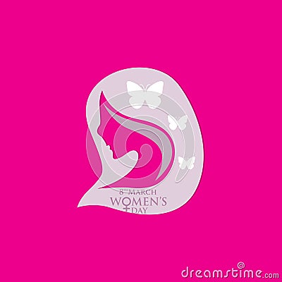 Womens day for respect to women Vector Illustration