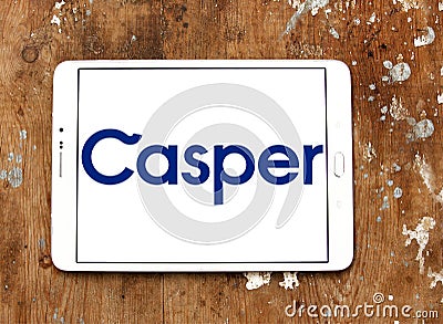 Casper Sleep ecommerce company logo Editorial Stock Photo