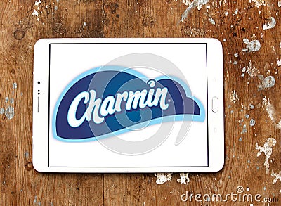 Charmin toilet paper brand logo Editorial Stock Photo