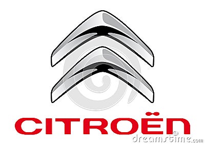 Logo Citroen Editorial Stock Photo