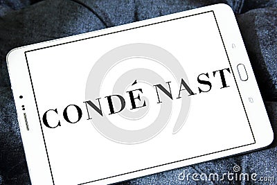 Conde Nast mass media company logo Editorial Stock Photo