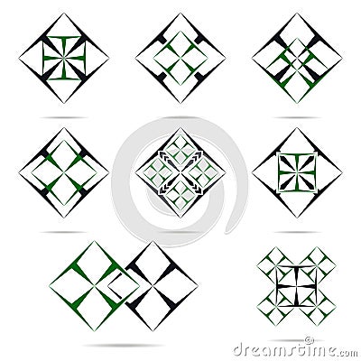 Logo construction and repair Vector Illustration