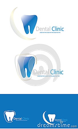 Logo dental clinic Vector Illustration