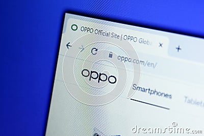 Oppo logo Editorial Stock Photo