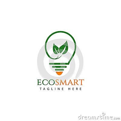 Eco Smart Logo Vector Template Design Illustration Vector Illustration