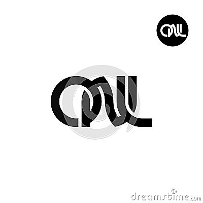 Letter ONL Monogram Logo Design Vector Illustration