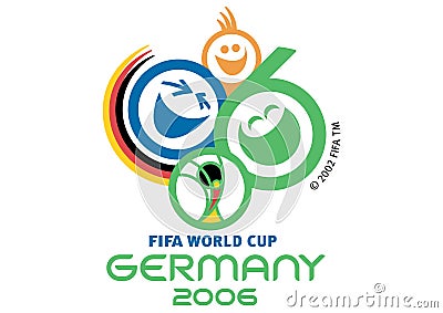 Logo Fifa World Cup 2006 Germany Editorial Stock Photo