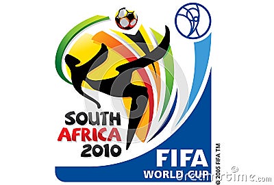 Logo Fifa World Cup 2010 South Africa Editorial Stock Photo