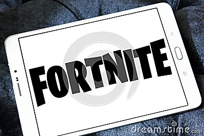 Fortnite game logo Editorial Stock Photo