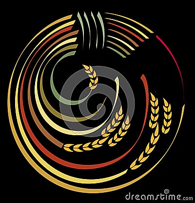 Logo Harvest. Vector Illustration