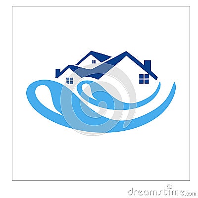 Logo, icon and for Cleaning And Maintenance Stock Photo