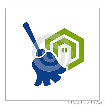 Logo, icon and vector for Cleaning And Maintenance Vector Illustration