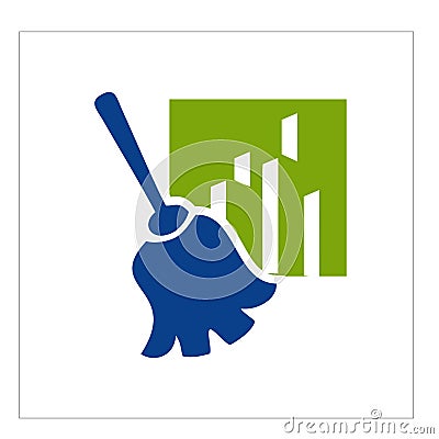 Logo, icon and vector for Cleaning And Maintenance Vector Illustration