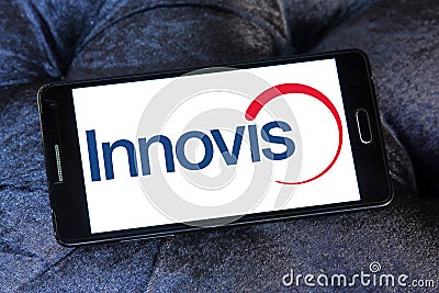 Innovis company logo Editorial Stock Photo