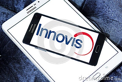 Innovis company logo Editorial Stock Photo