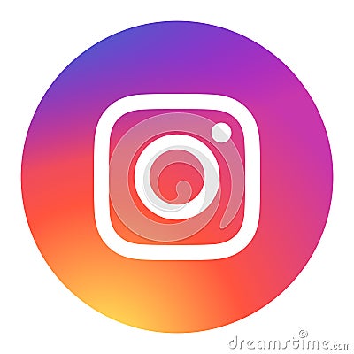 Logo instagram vector color Vector Illustration