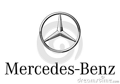 Logo Mercedes Benz Editorial Stock Photo