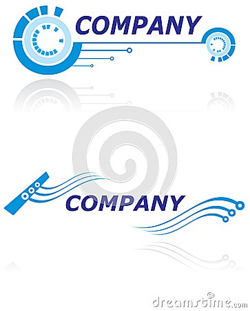 Logo for modern company Vector Illustration