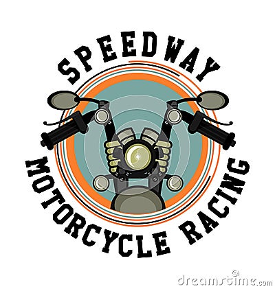 Logo moto club Vector Illustration