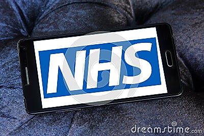 National Health Service , NHS , logo Editorial Stock Photo