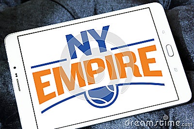 New York Empire tennis team logo Editorial Stock Photo