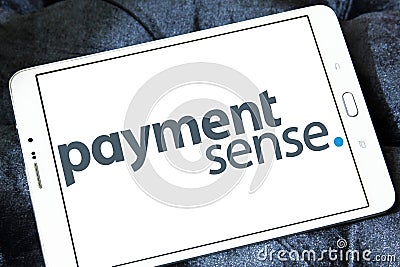Paymentsense payment system logo Editorial Stock Photo