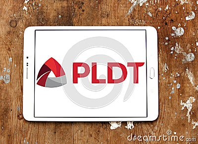 PLDT telecommunications company Editorial Stock Photo