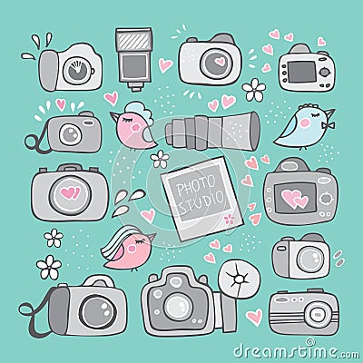 Logo photography Vector Illustration