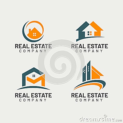 Logo property collection Vector Illustration