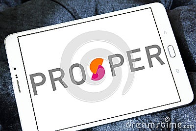 Prosper Marketplace logo Editorial Stock Photo